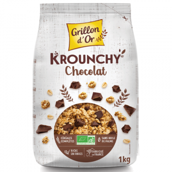 Krounchy chocolat BIO, 1kg
