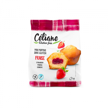 Mini muffins fraise tradition, 210g