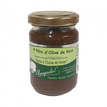Purée d'olive de Nice AOP BIO, 130g
