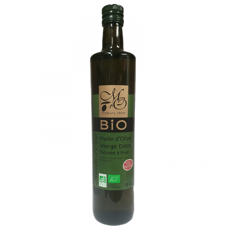 Huile d'olive vierge extra BIO, 75cl