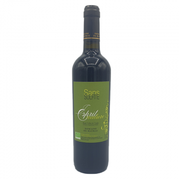 Vin rouge sans sulfites BIO, 75cl