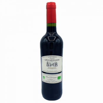 Vin Château les Gailhards rouge BIO, 75cl