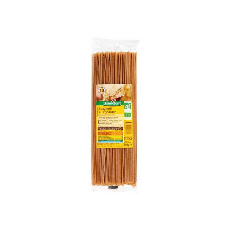 Spaghetti à l'épeautre BIO, 500g