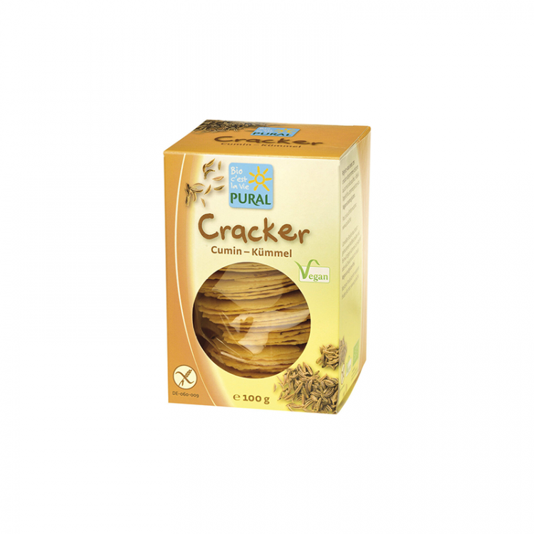 Crackers Carvi BIO, 100g