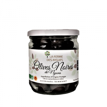 Olives noires de Nyons BIO, 250g