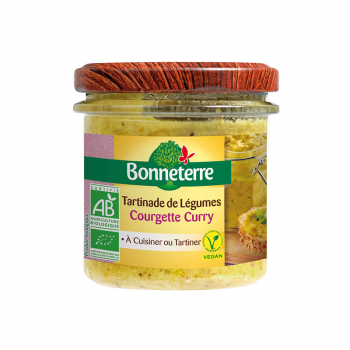 Tartinade courgette curry BIO, 135g