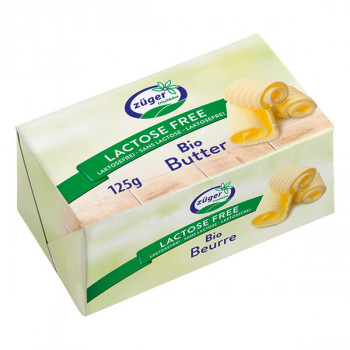 Beurre sans Lactose BIO, 100g