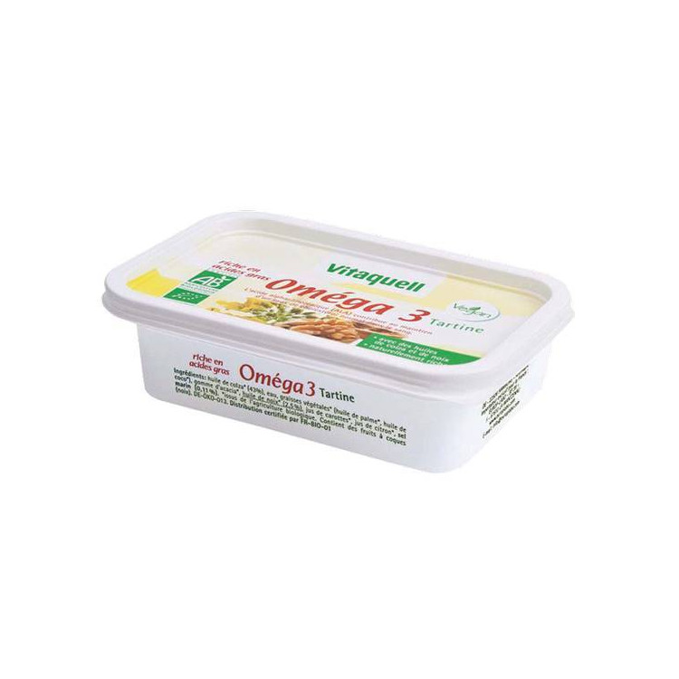Margarine Végétale oméga 3 BIO, 250g
