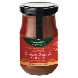 Sauce tomate au basilic BIO,190g