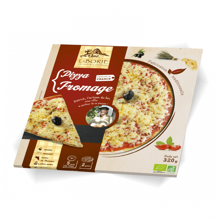 Pizza au fromage BIO, 320g