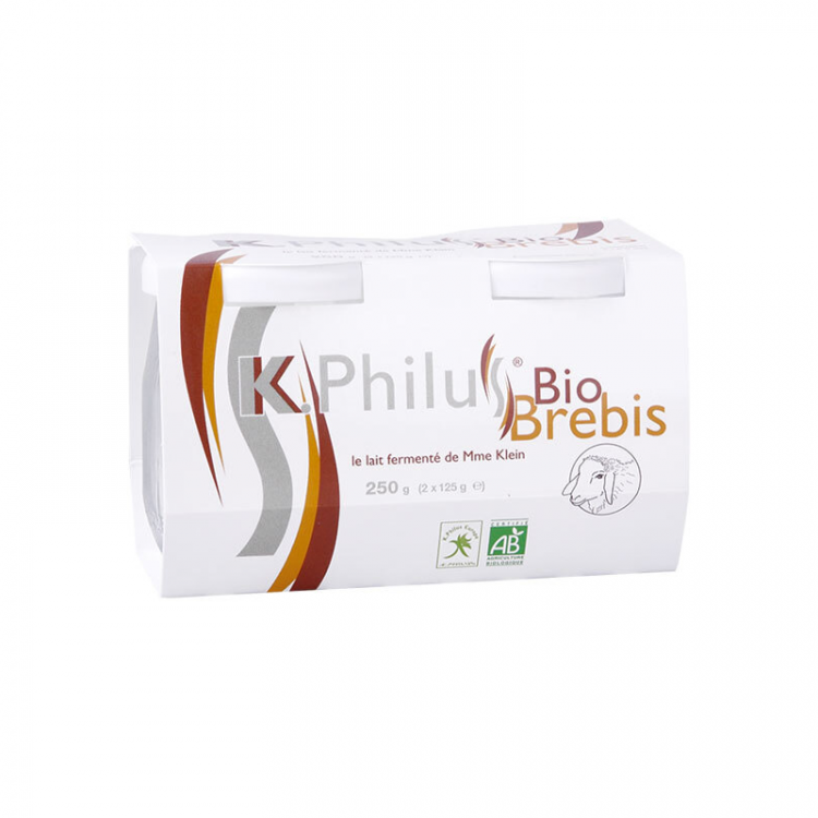 Kphilus au lait de brebis BIO, 2x125g