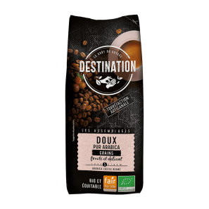 Café doux pur Arabica grains BIO, 500g