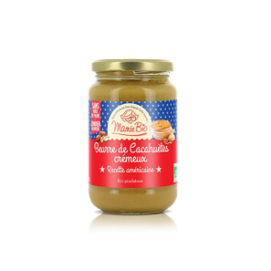 Beurre de Cacahuète Crémeux BIO, 350g
