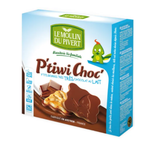 P'tiwi chocolat au lait BIO, 125g