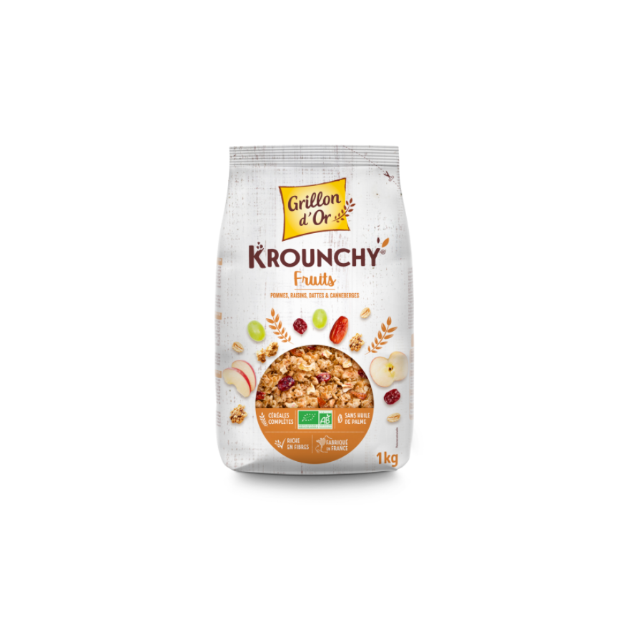 Krounchy mélange de céréales BIO, 1kg