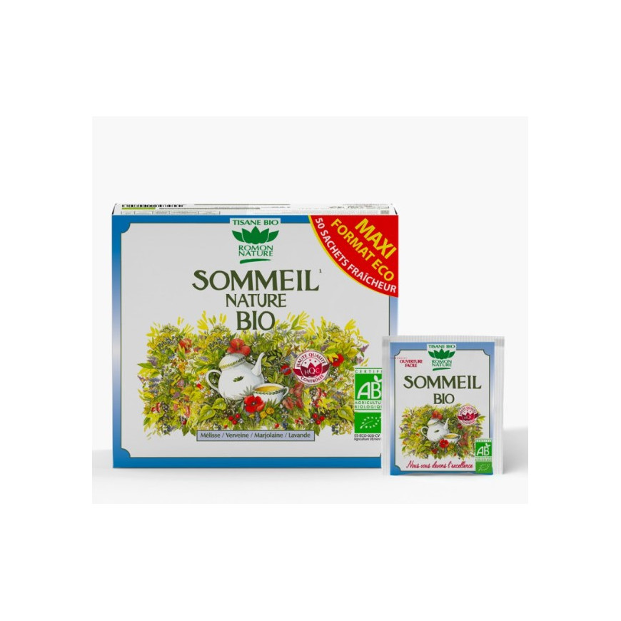 Infusion sommeil nature BIO, x50