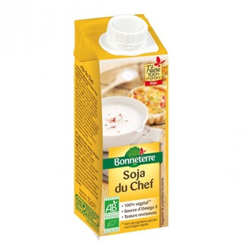 Crème Soja du chef BIO, 25cl