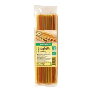 Spaghetti tricolore BIO, 500g