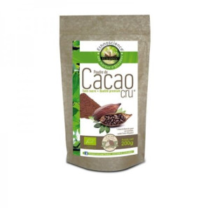 Poudre de cacao cru sans sucre BIO, 200g