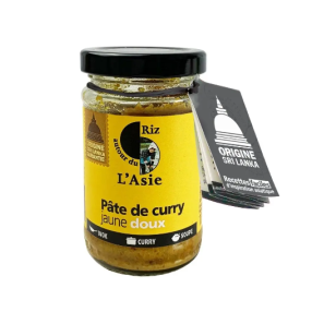 Pâte de curry jaune doux BIO, 100g
