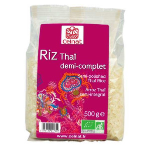 Riz thaï 1/2 complet BIO, 500g