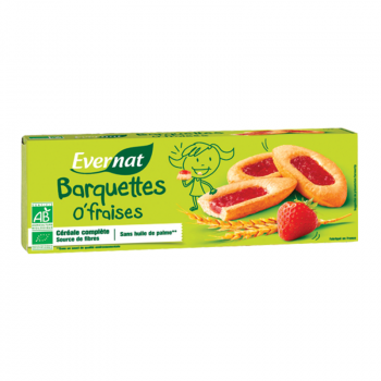 Barquettes o'fraises BIO, 120g