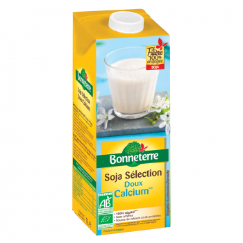 Boisson soja sélection doux calcium BIO, 1L