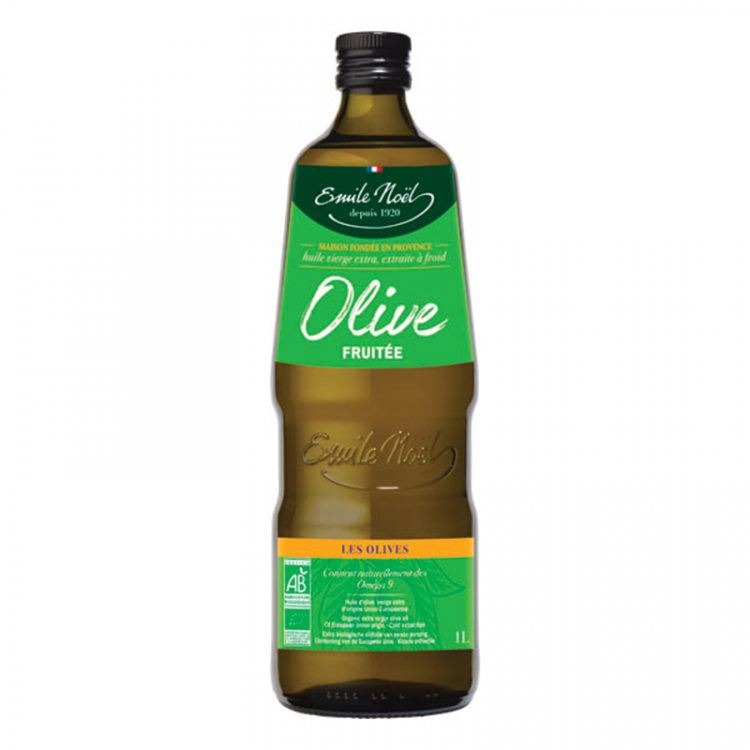 Huile d'olive vierge extra fruitée BIO, 1L